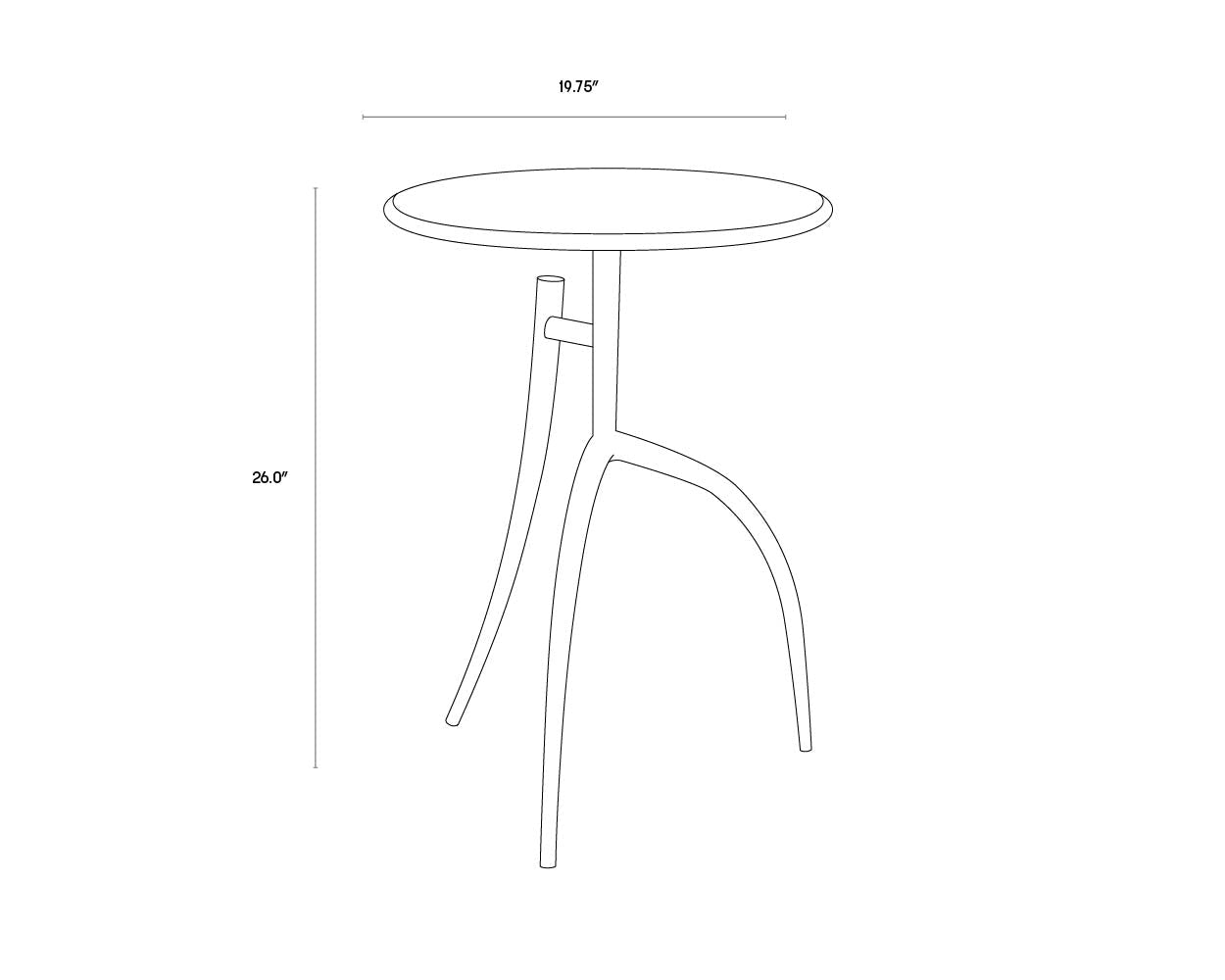 SunpanTrent End Table