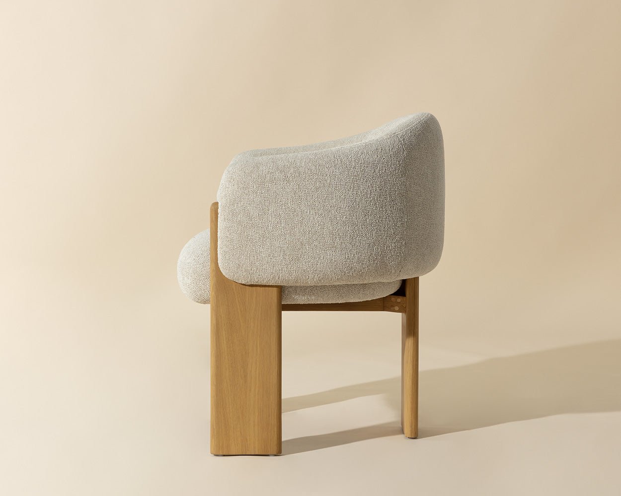 SunpanTrine Dining Armchair - Rustic Oak