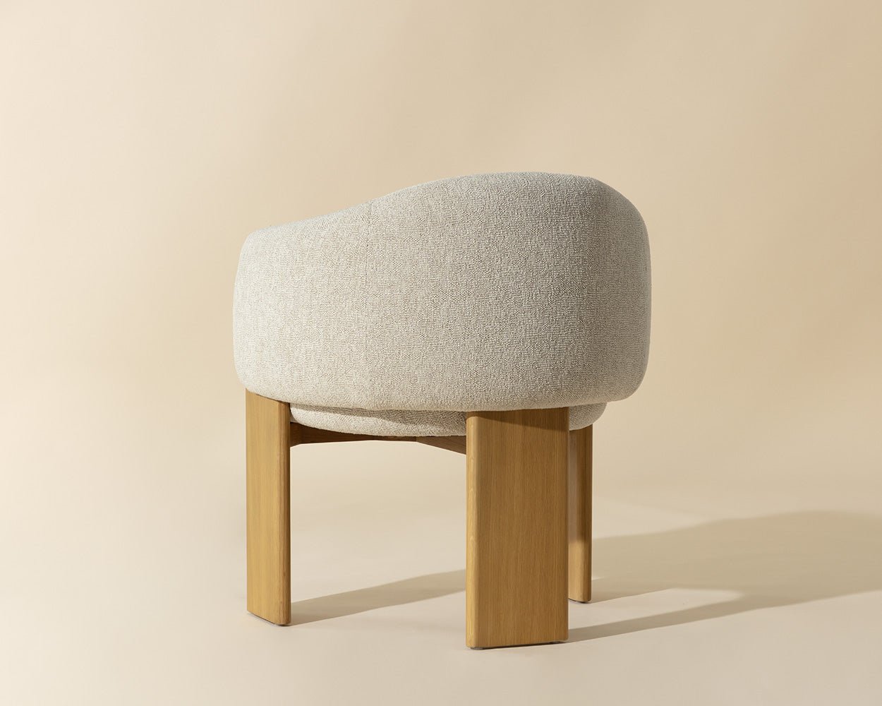 SunpanTrine Dining Armchair - Rustic Oak