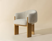 SunpanTrine Dining Armchair - Rustic Oak