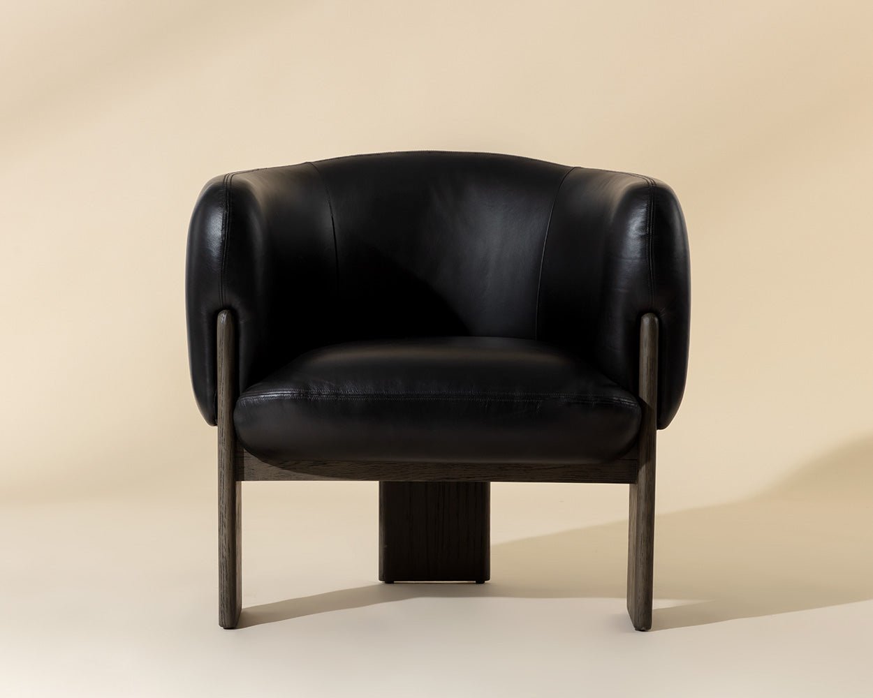 SunpanTrine Lounge Chair - Dark Brown