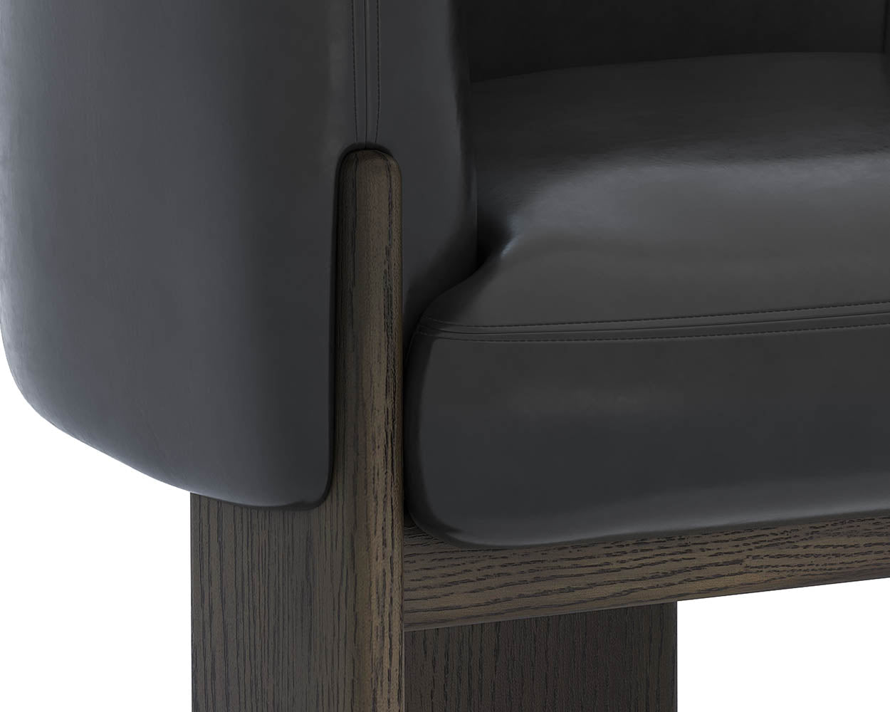 SunpanTrine Lounge Chair - Dark Brown