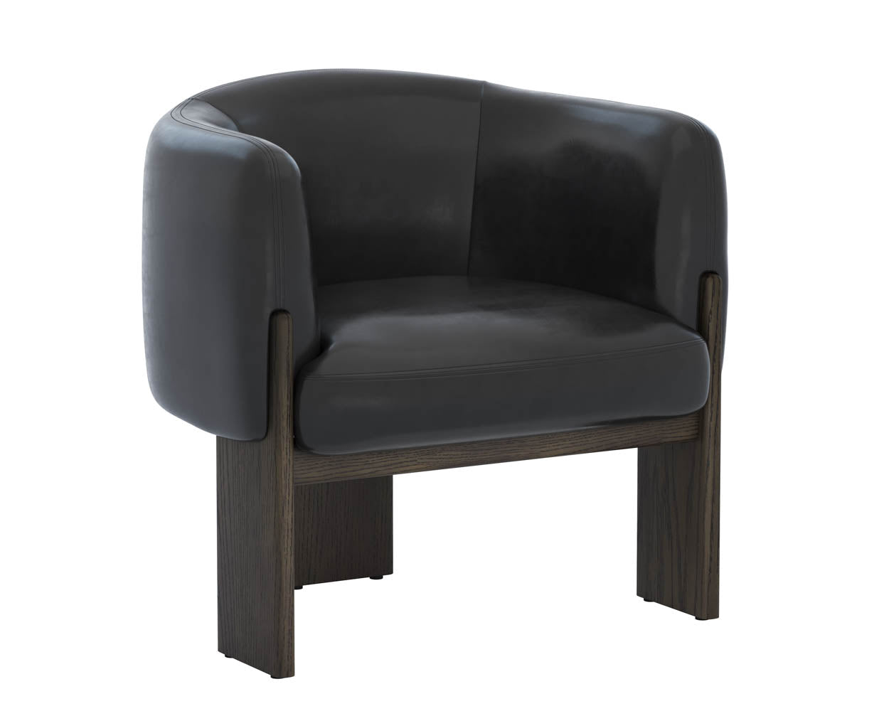 SunpanTrine Lounge Chair - Dark Brown