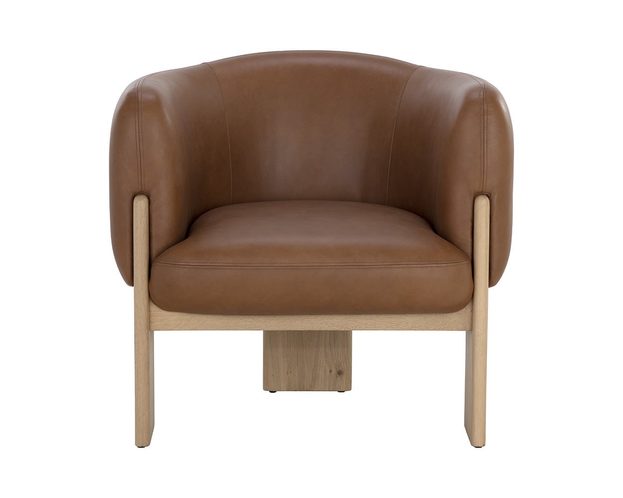 SunpanTrine Lounge Chair - Rustic Oak