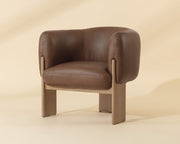 SunpanTrine Lounge Chair - Rustic Oak