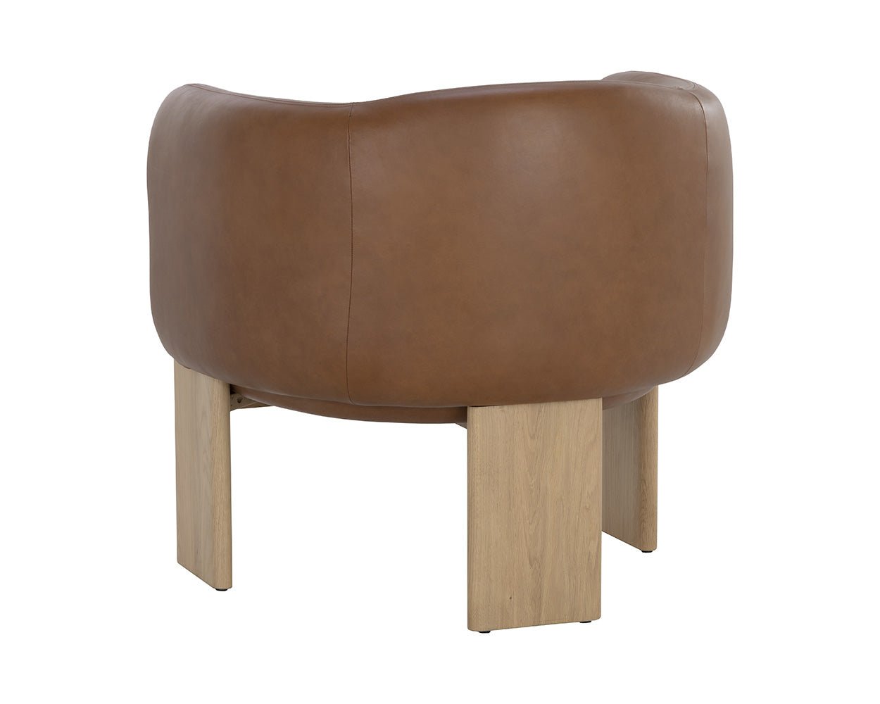 SunpanTrine Lounge Chair - Rustic Oak