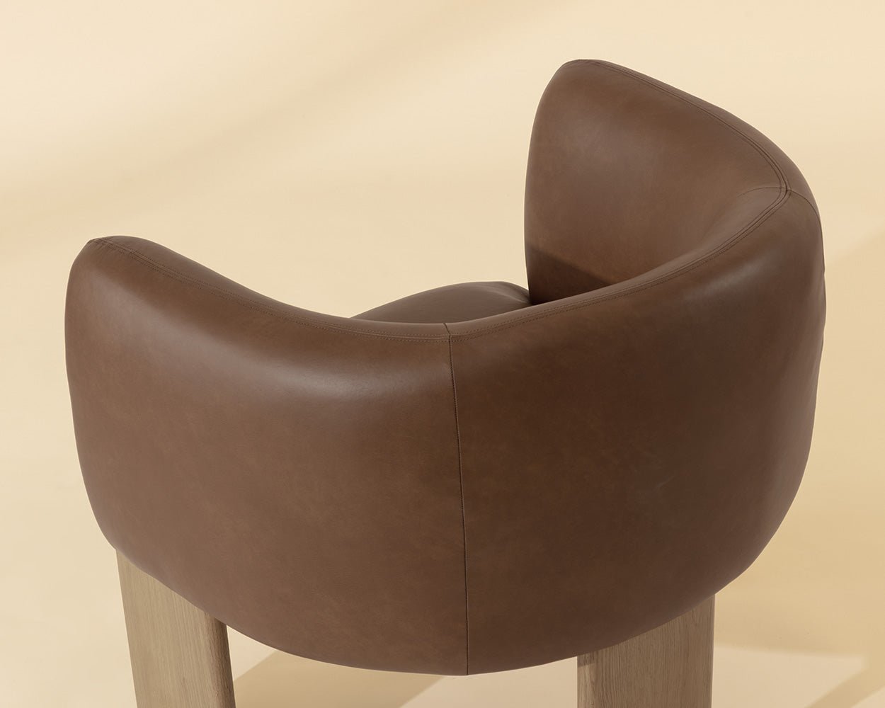 SunpanTrine Lounge Chair - Rustic Oak