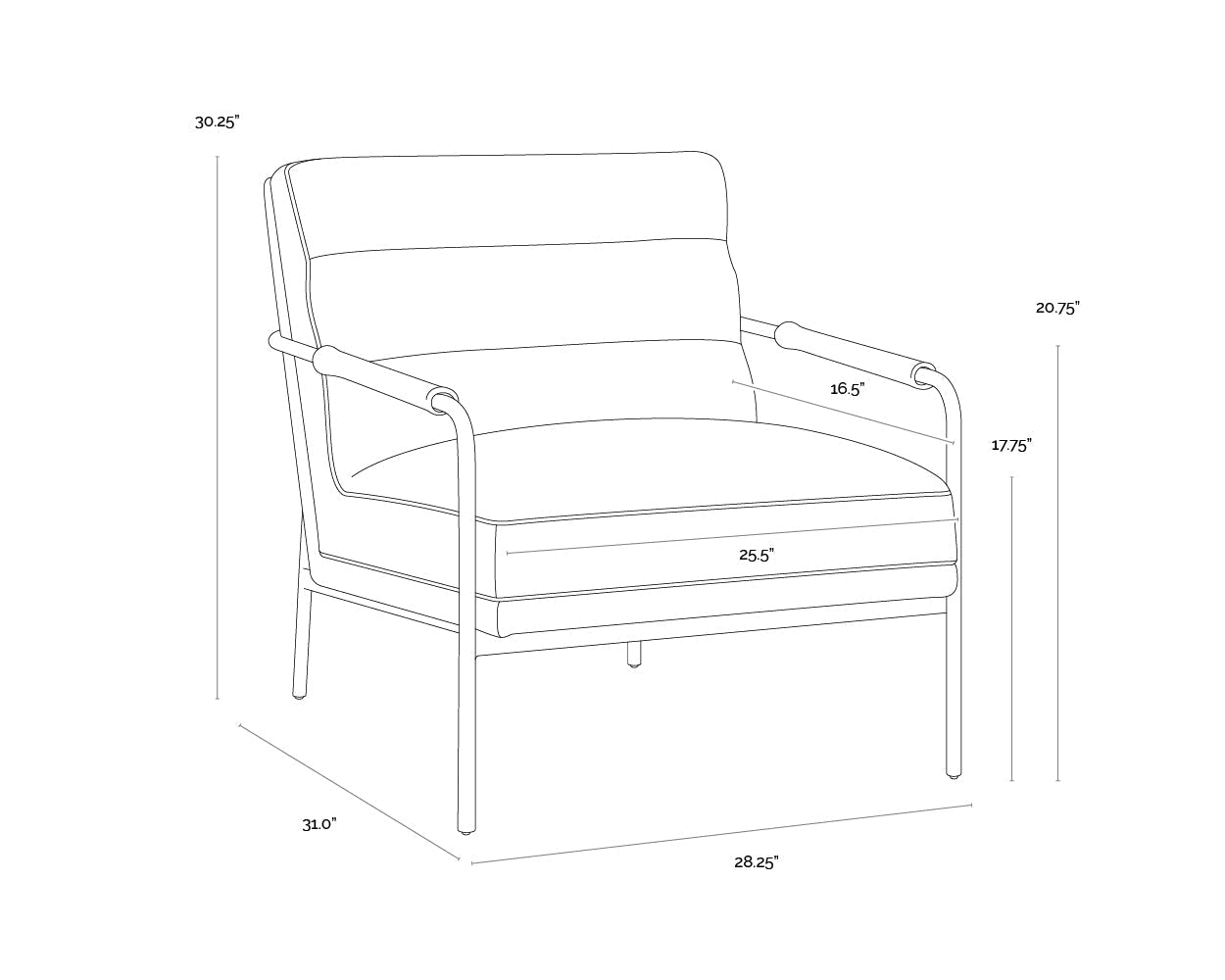 SunpanTristen Lounge Chair