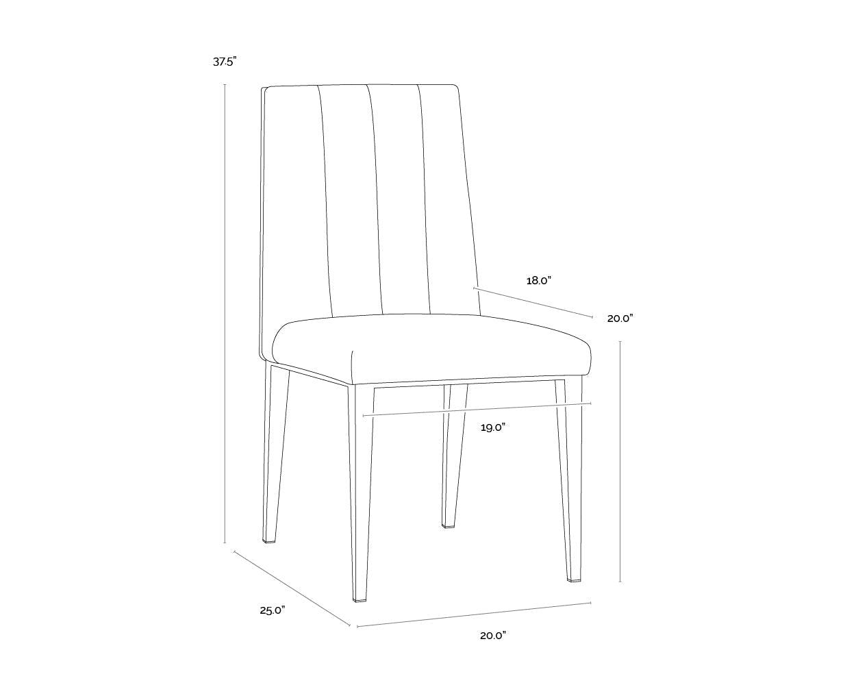 SunpanWilbur Dining Chair