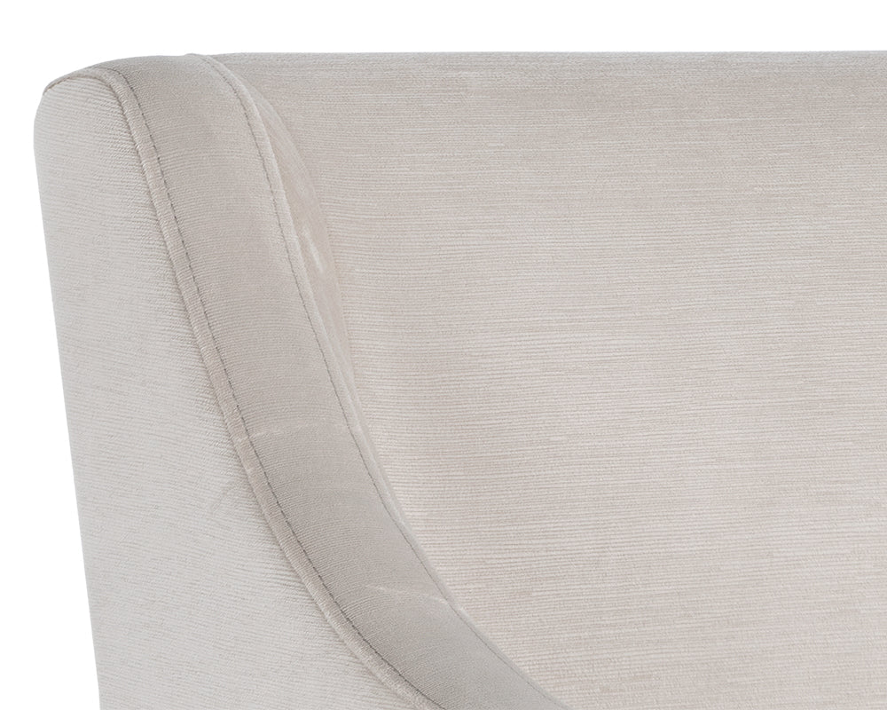 SunpanZane Wheeled Dining Armchair