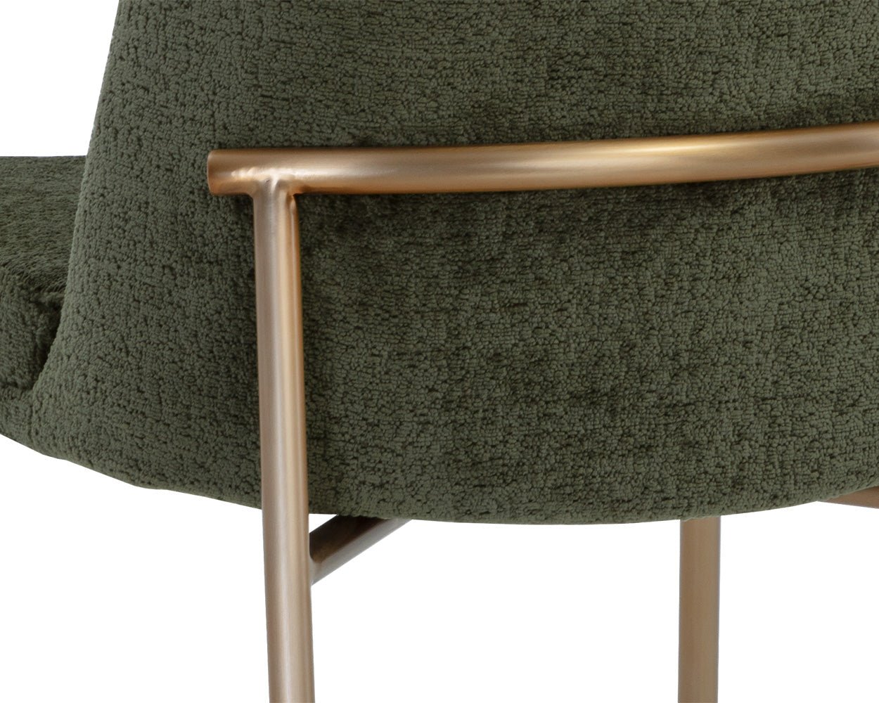 SunpanZeke Dining Chair - Antique Brass