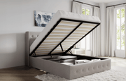 TitusT2162 platform bed with hydraulic lift storage