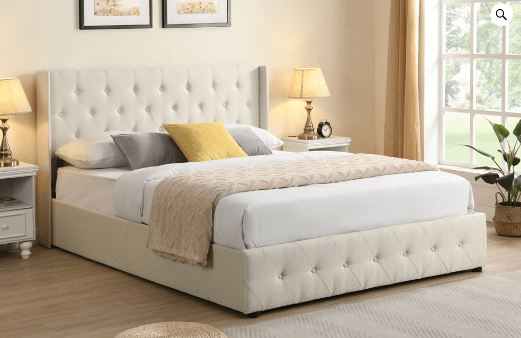 TitusTT T2162 platform bed with hydraulic lift storage