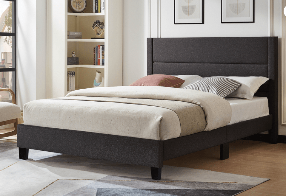 TitusTT T2175 Bed (Gray Leatherette)
