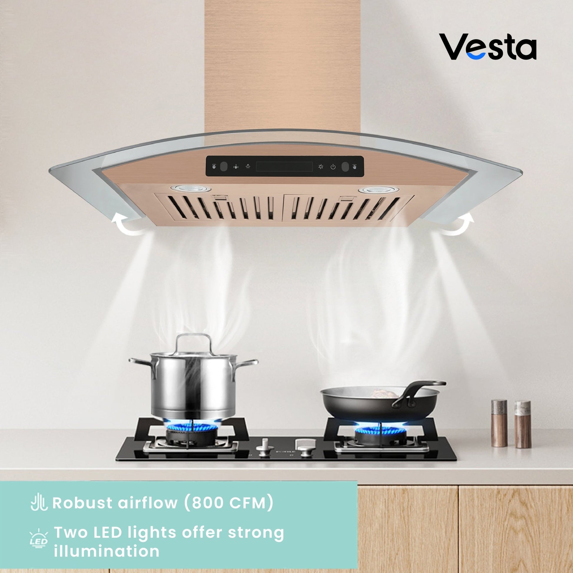 VestaAmsterdam 30" | Rose Gold