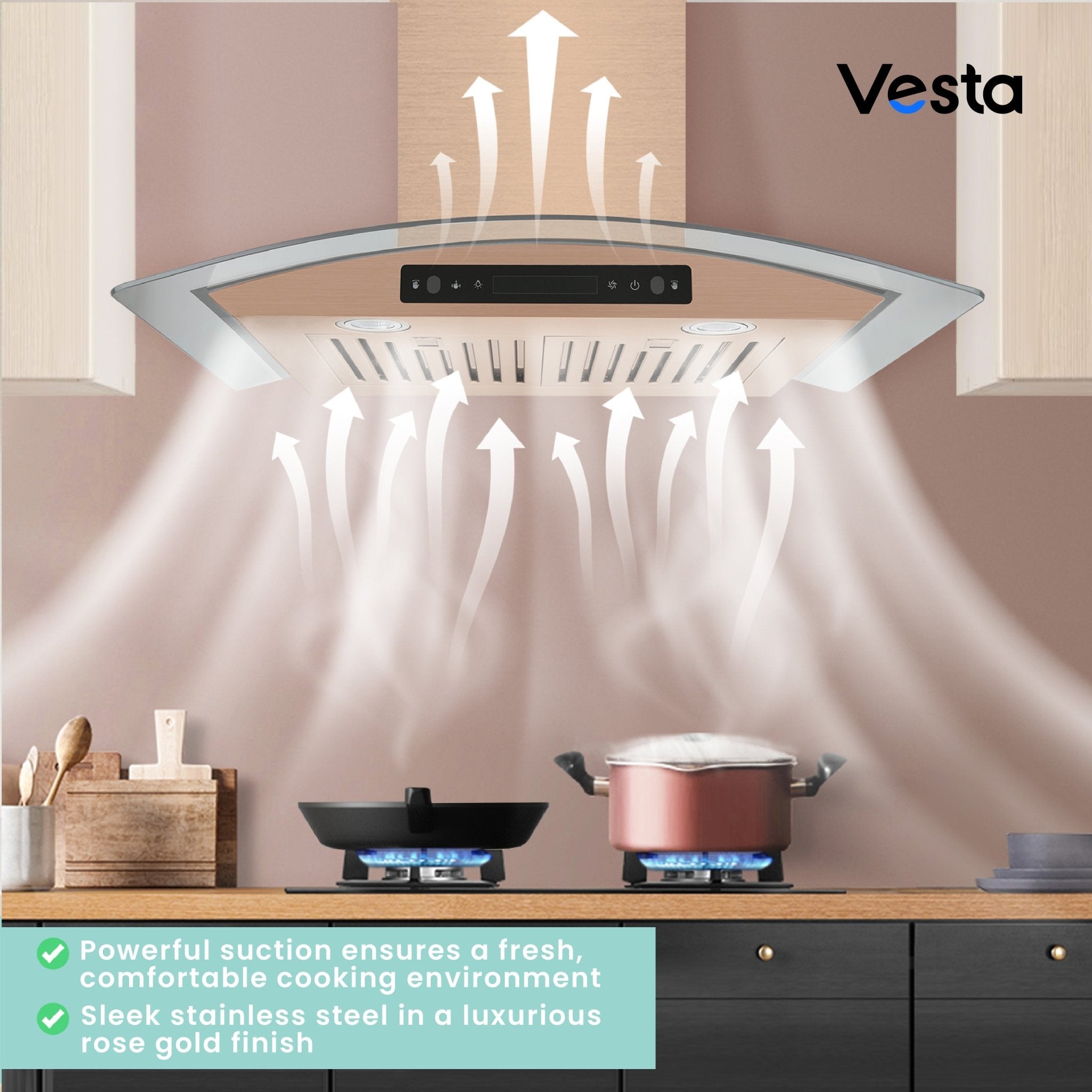 VestaAmsterdam 36" | Rose Gold