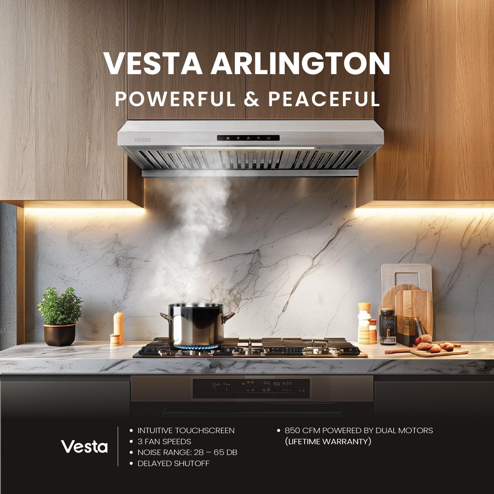 VestaArlington 30" | Silver