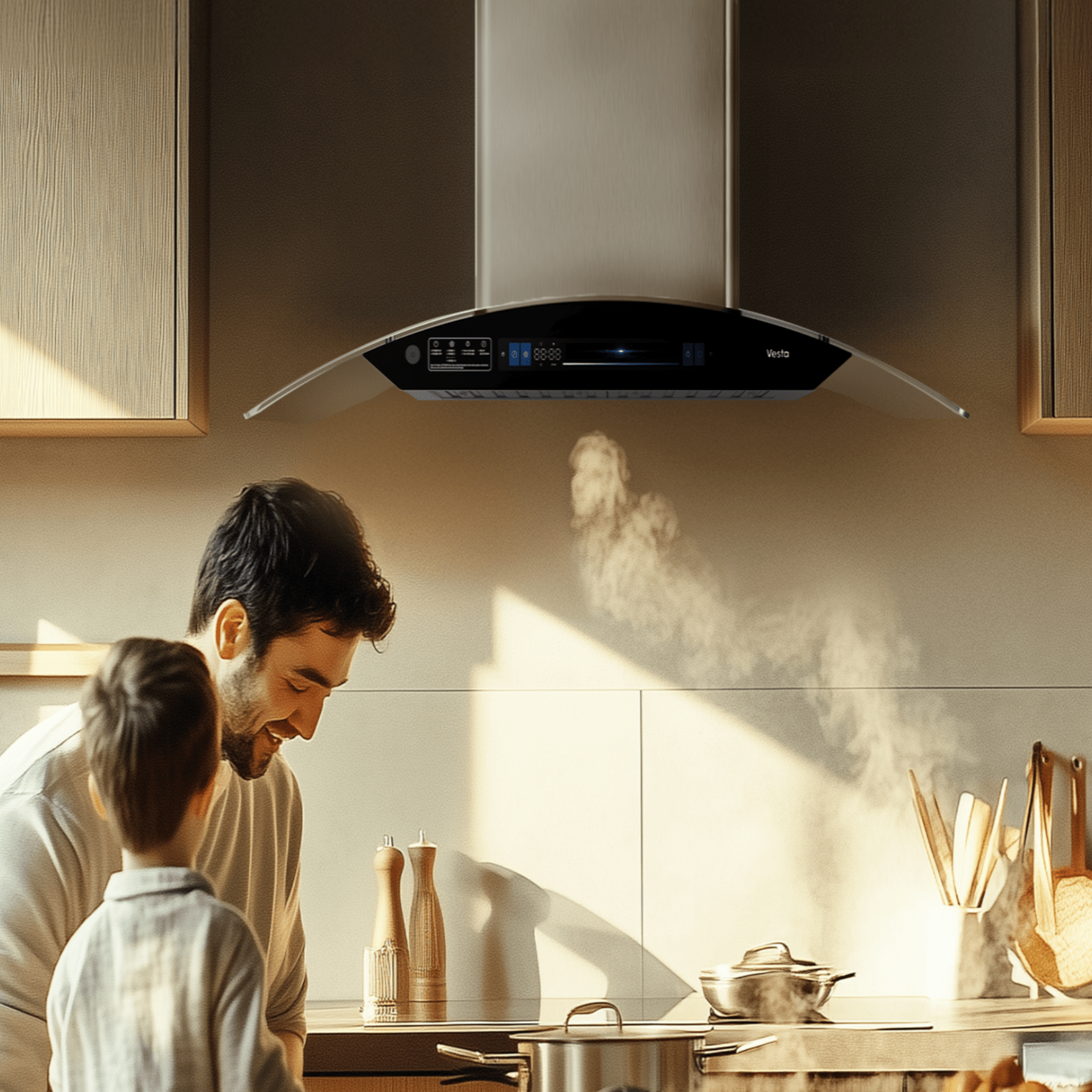 VestaBremen 36" | Silver | DC Motor