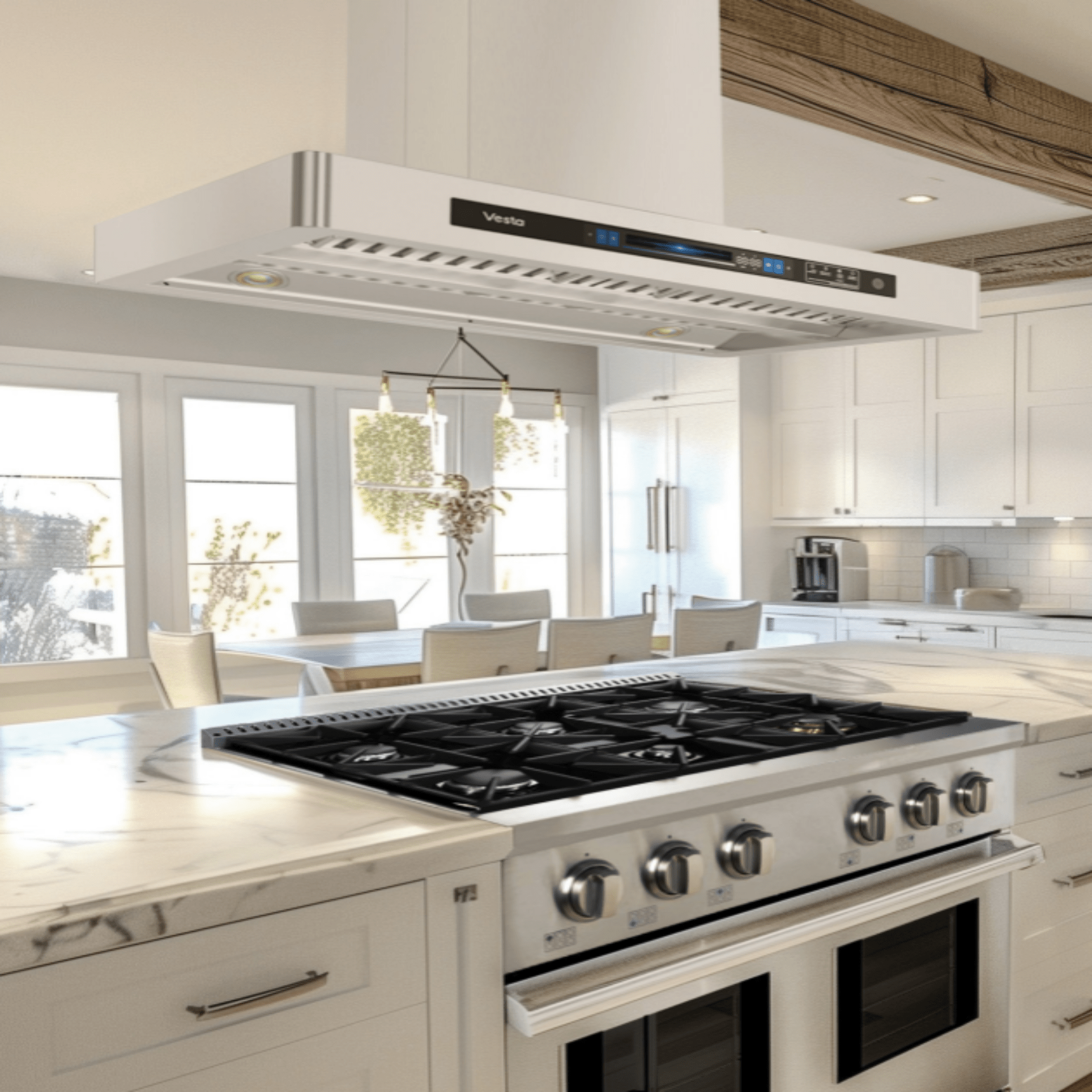 VestaBucharest 36" | Silver | DC Motor