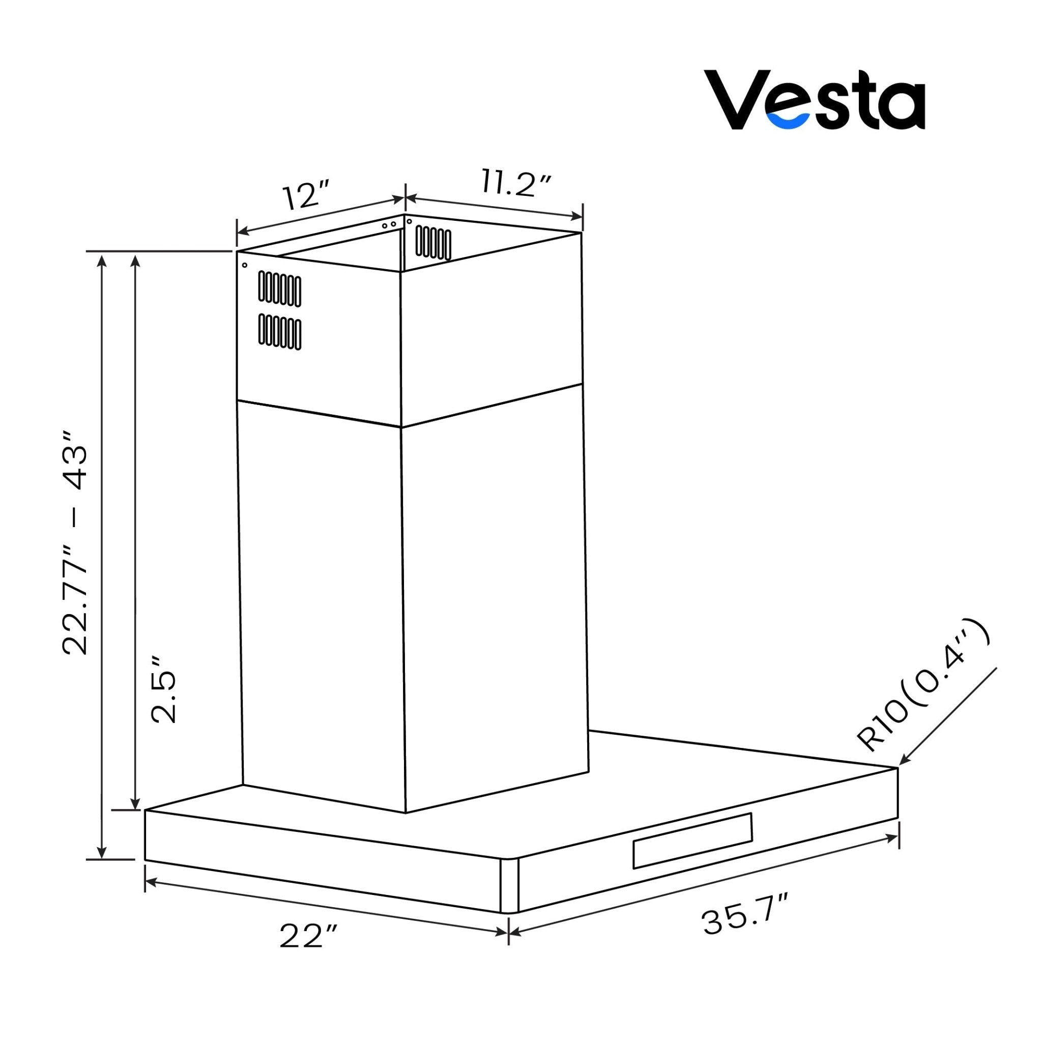 VestaCopenhagen 36" | Silver