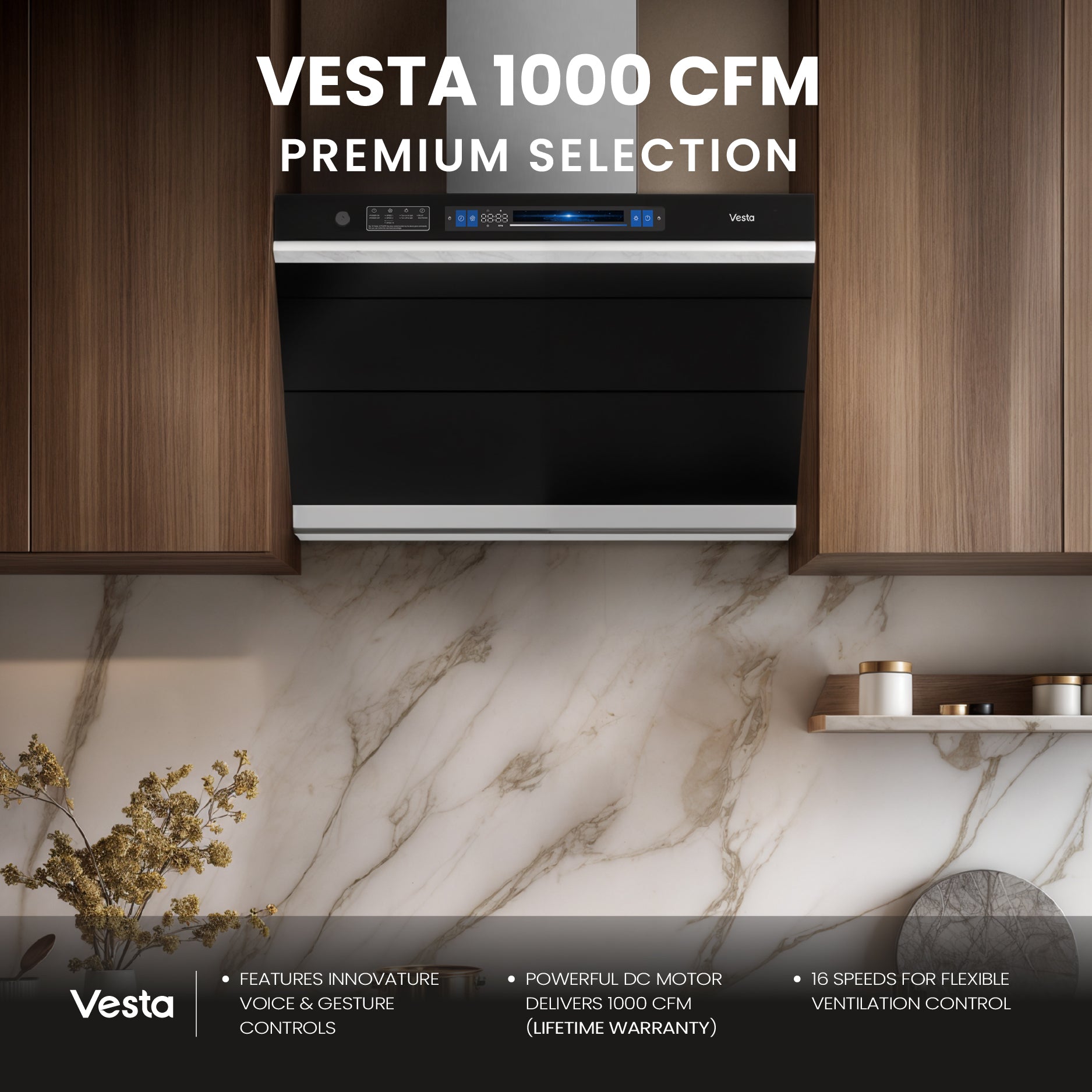 VestaDetroit 30" | Black