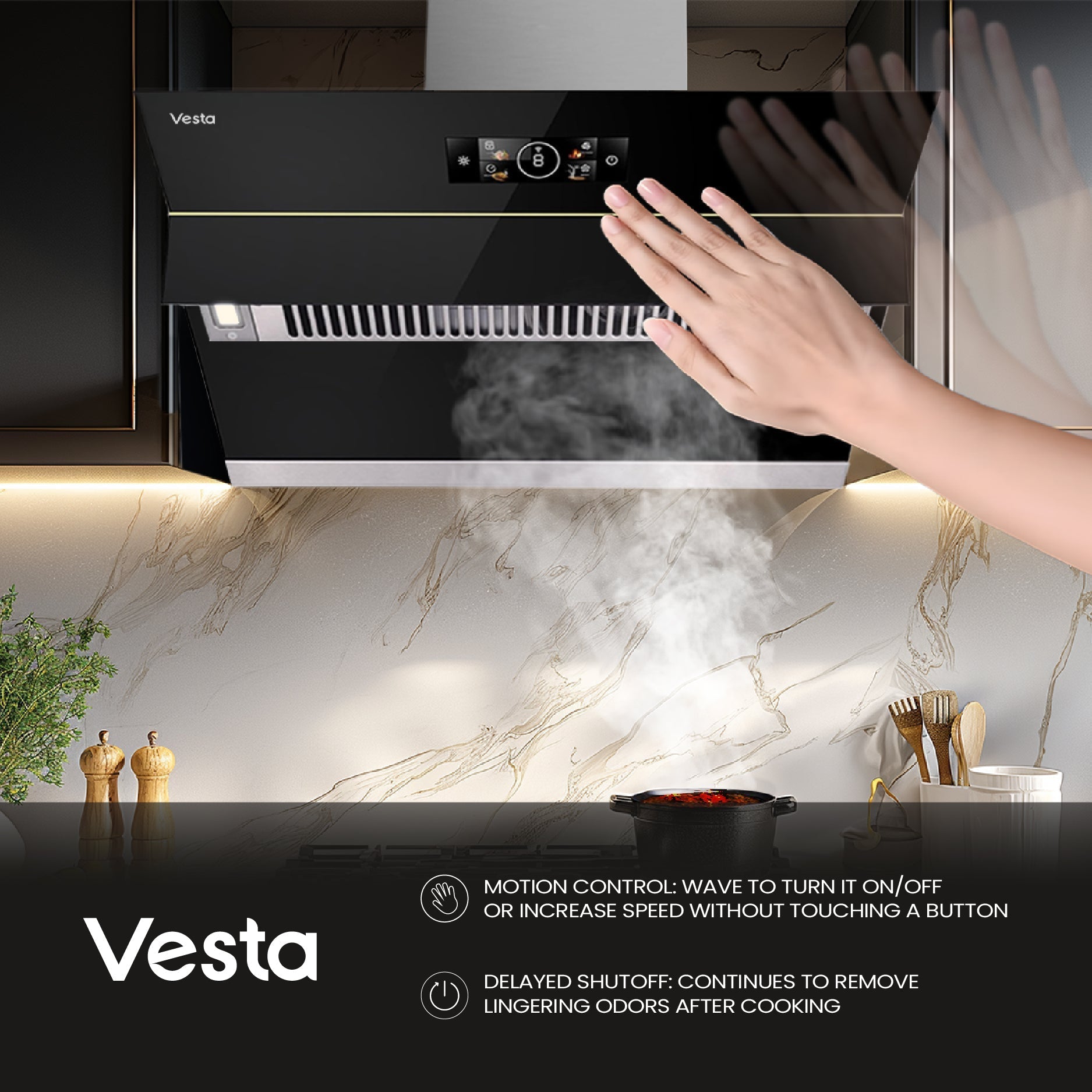 VestaDover 30" | Black