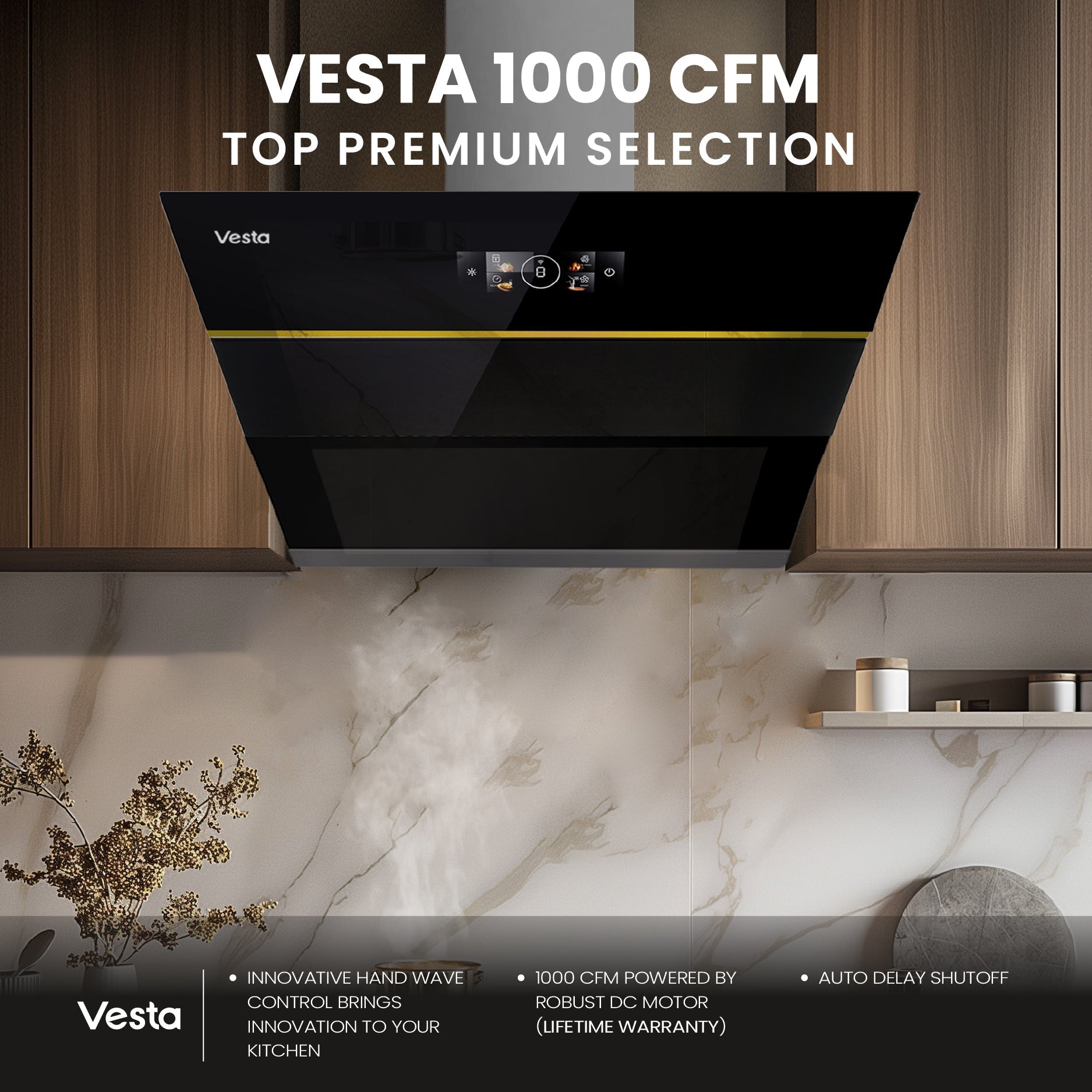 VestaDover 30" | Black