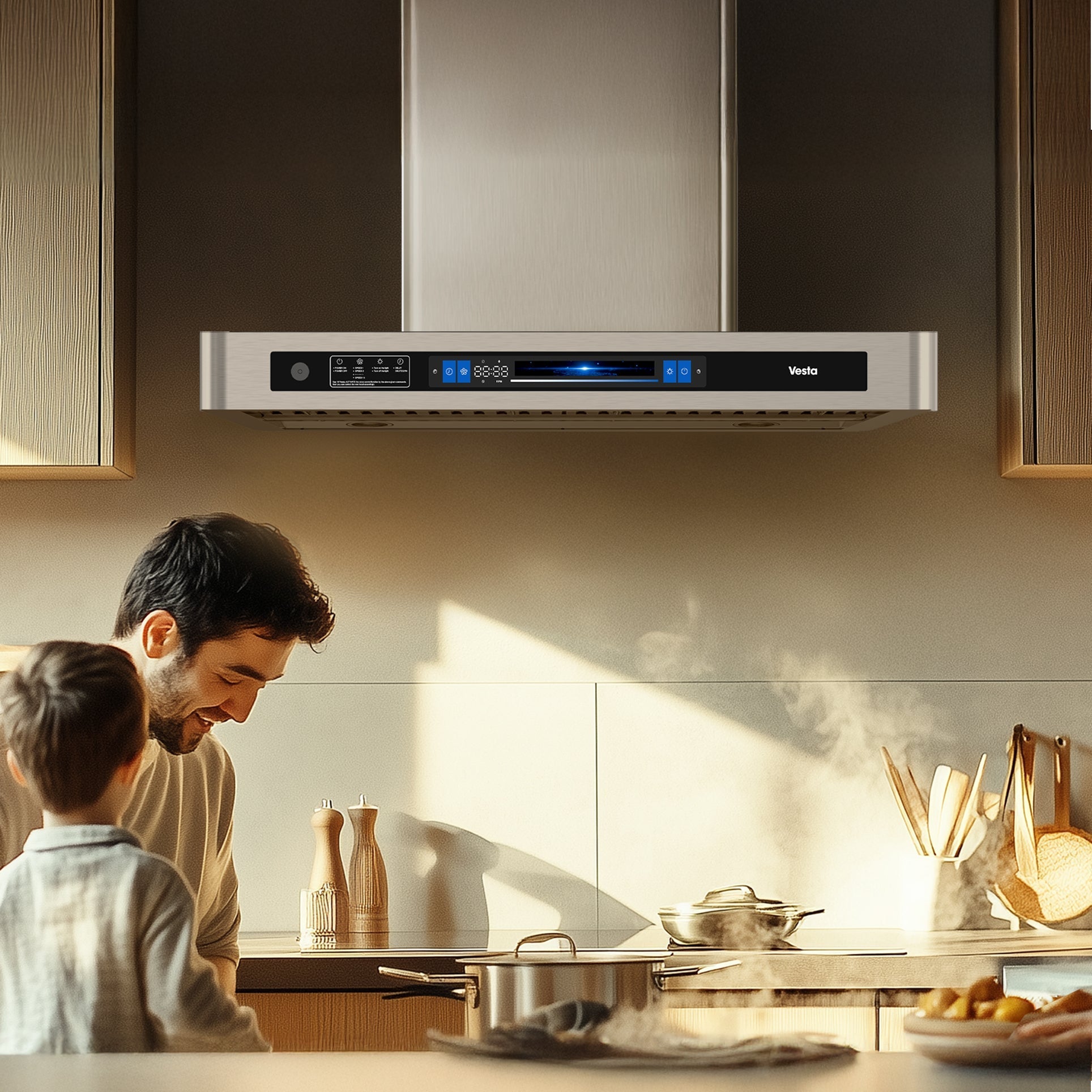 VestaHamburg 30" | Silver | DC Motor