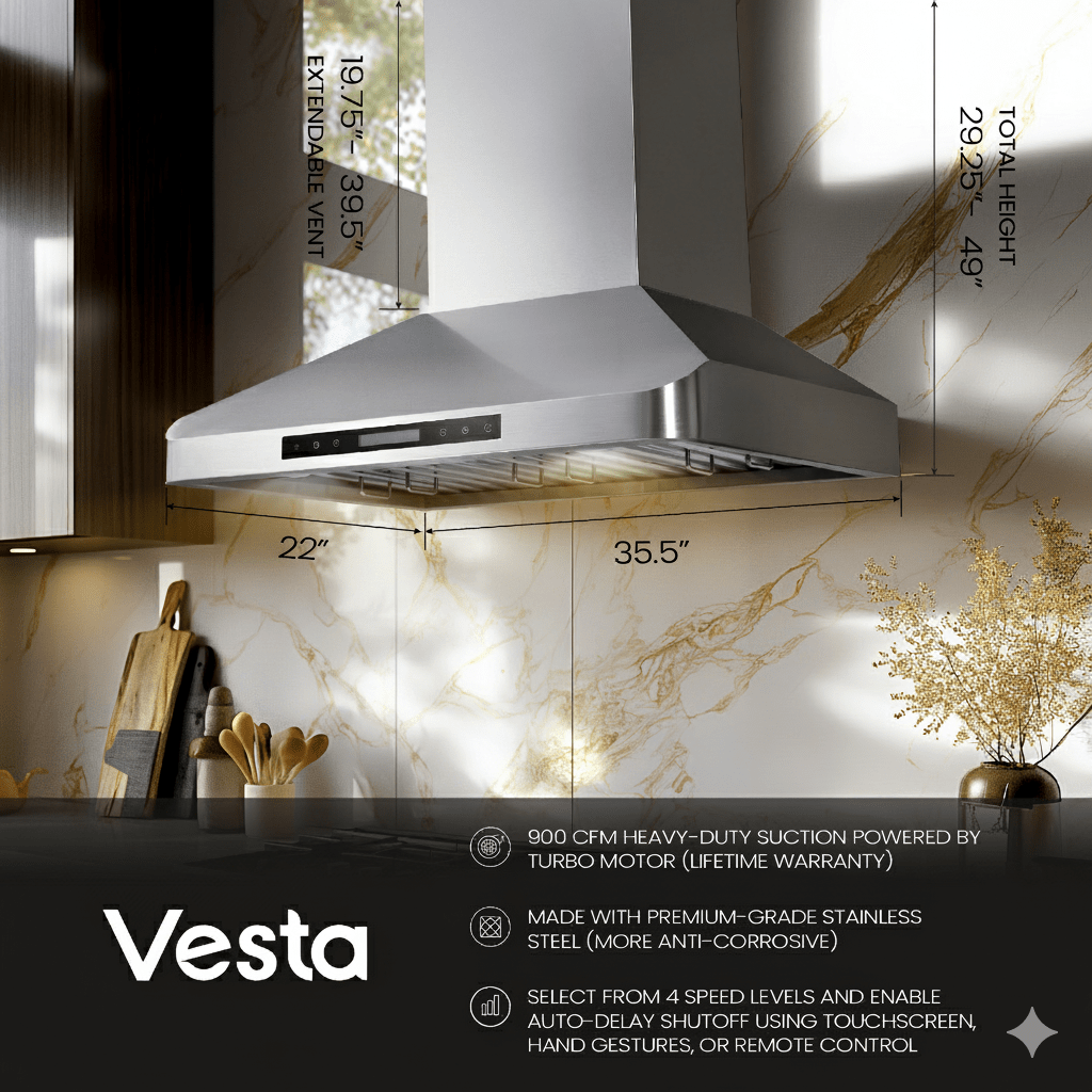 VestaLondon 36" | Silver