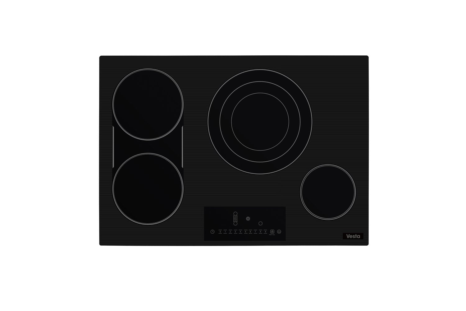 VestaMaine 30" Electric Ceramic Cooktop with Bridge Element