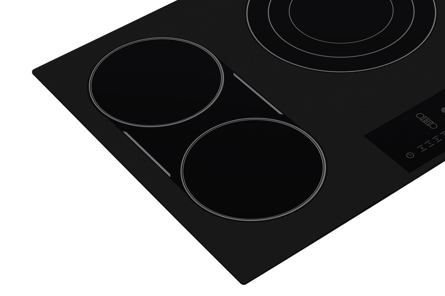 VestaMaine 30" Electric Ceramic Cooktop with Bridge Element