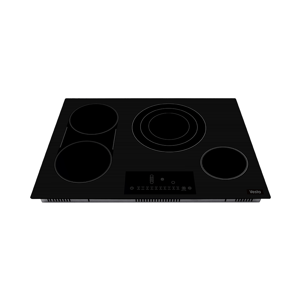 VestaMaine 30" Electric Ceramic Cooktop with Bridge Element