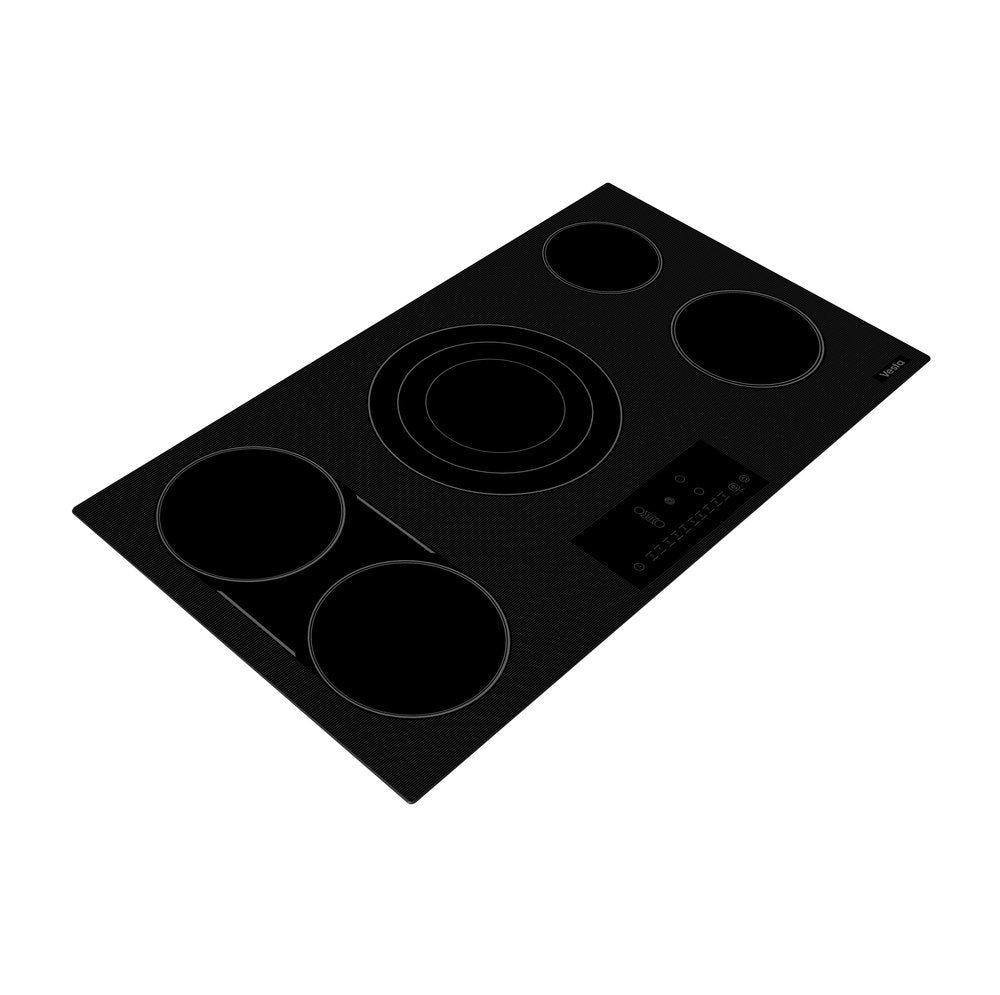 VestaMaine 36" Electric Ceramic Cooktop with Bridge Element