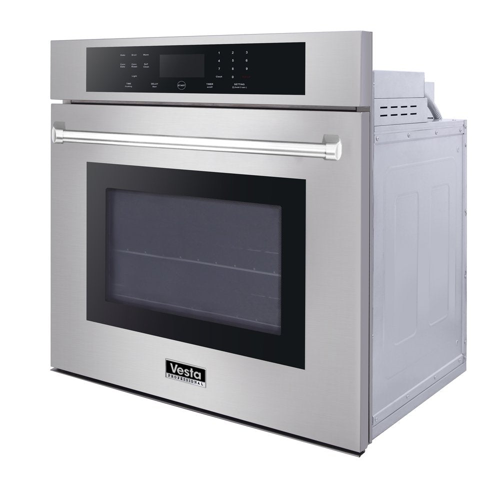 VestaMontana 30" Electric Built - In Wall Oven | Silver