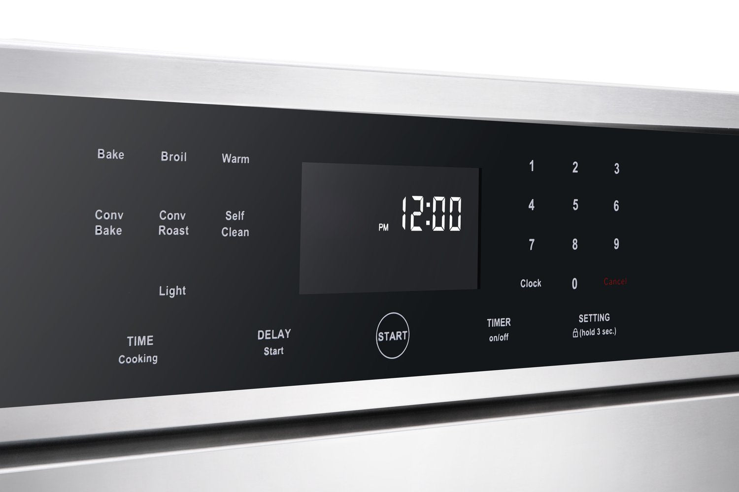 VestaMontana 30" Electric Built - In Wall Oven | Silver