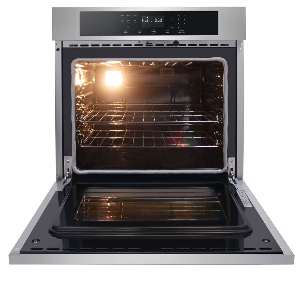 VestaMontana 30" Electric Built - In Wall Oven | Silver