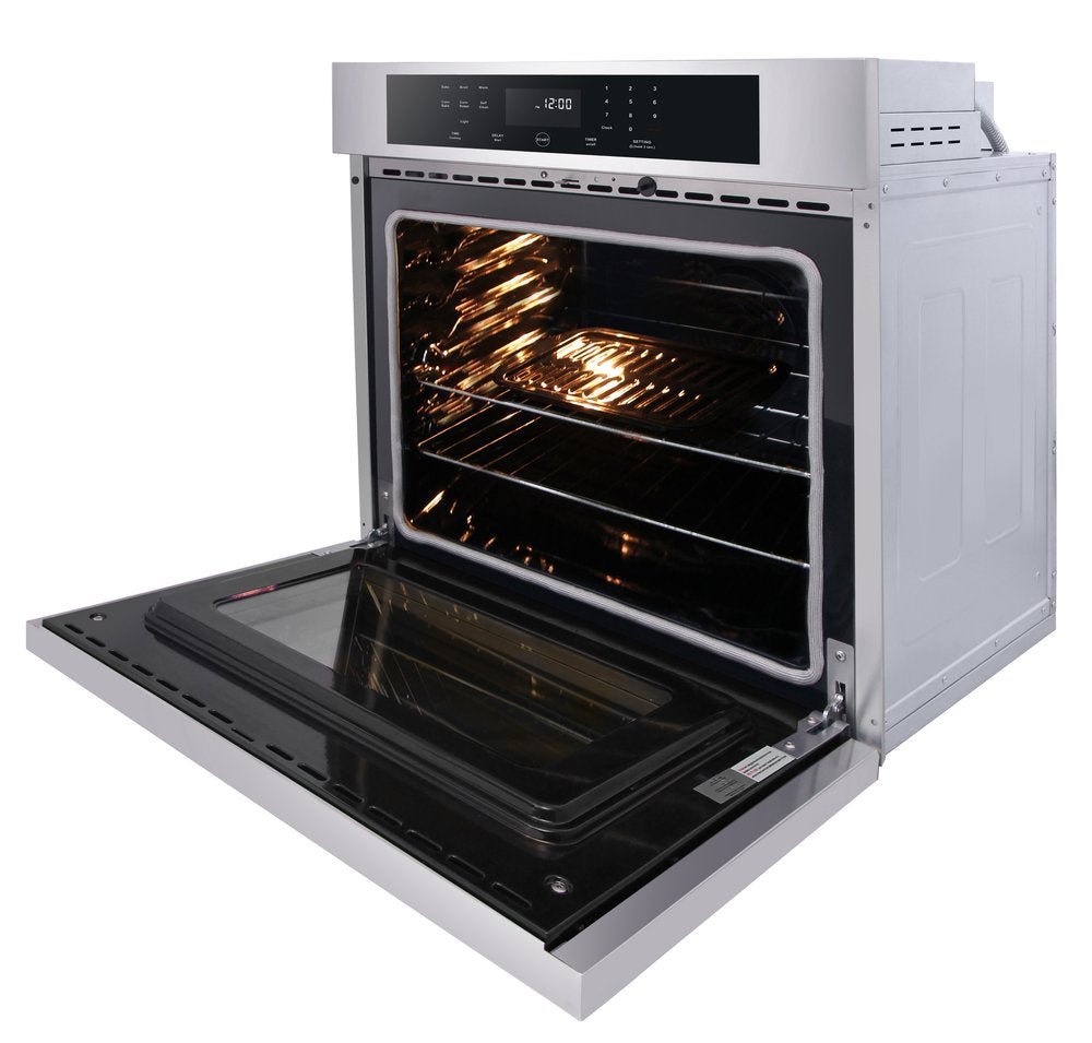 VestaMontana 30" Electric Built - In Wall Oven | Silver