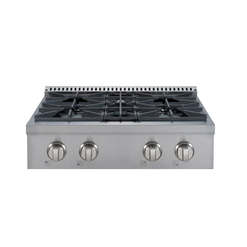VestaQuebec 30" Rangetop | Silver