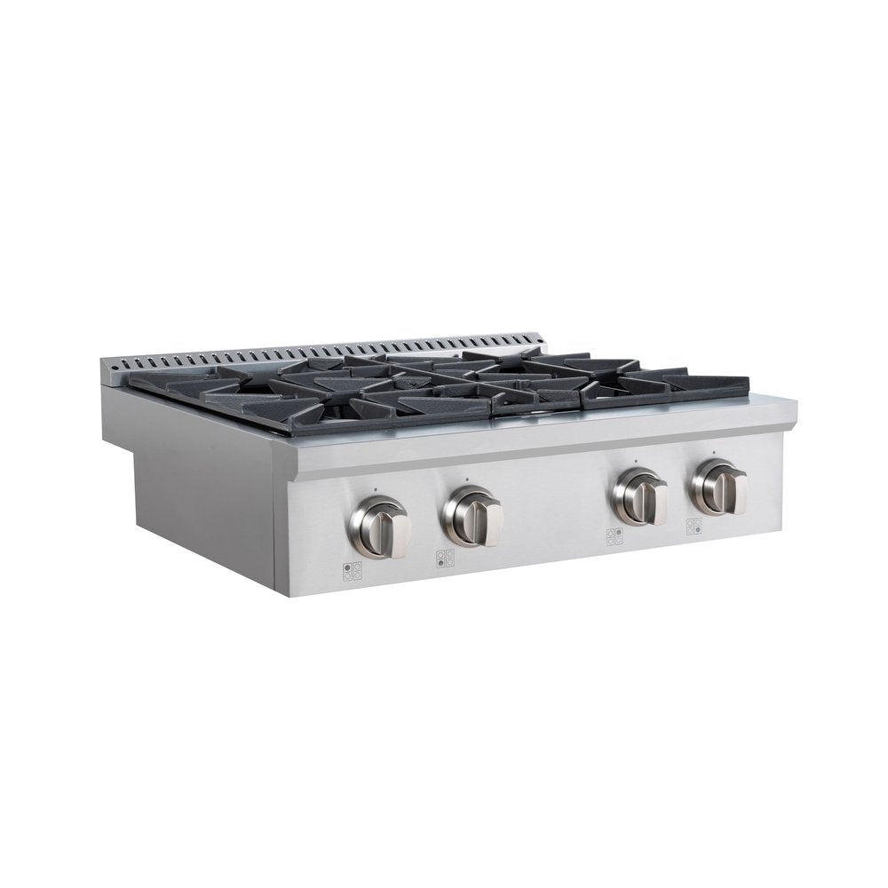 VestaQuebec 30" Rangetop | Silver