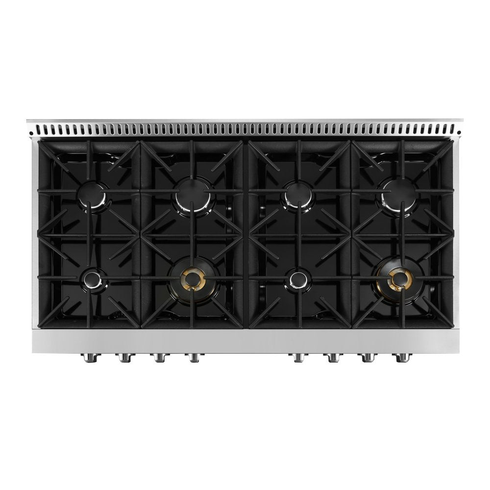 VestaQuebec 48" Rangetop | Silver