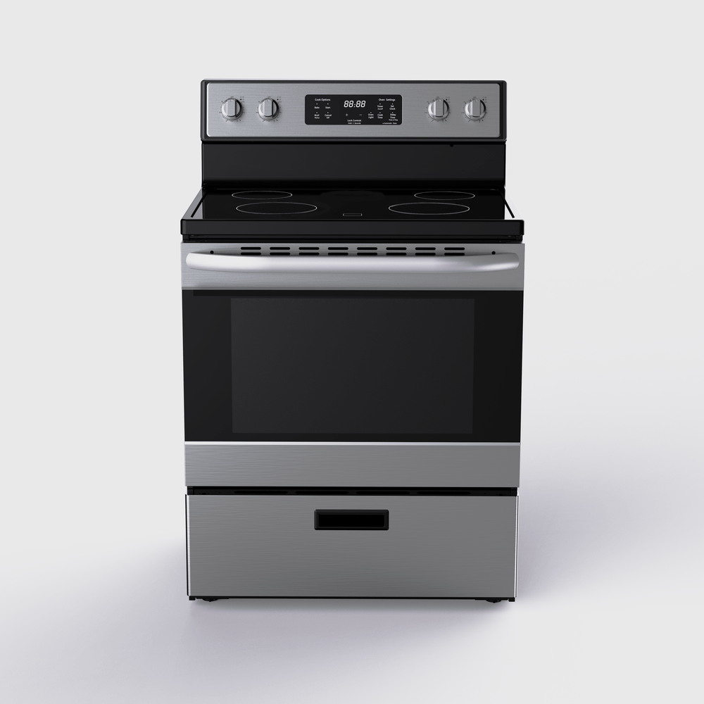 VestaSaskatchewan 30" Stainless Steel Freestanding Range