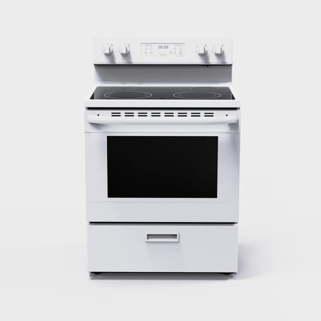 VestaSaskatchewan 30" White Freestanding Range