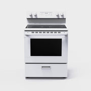 VestaSaskatchewan 30" White Freestanding Range