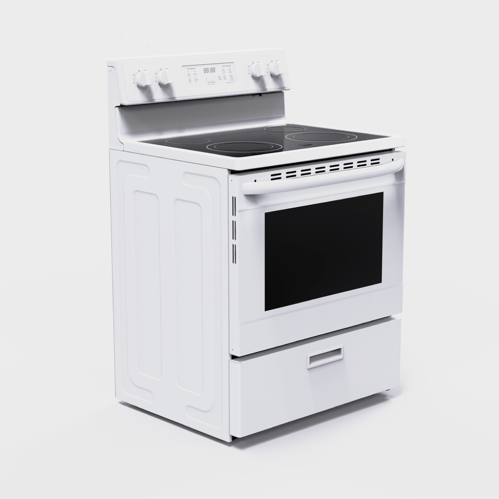 VestaSaskatchewan 30" White Freestanding Range