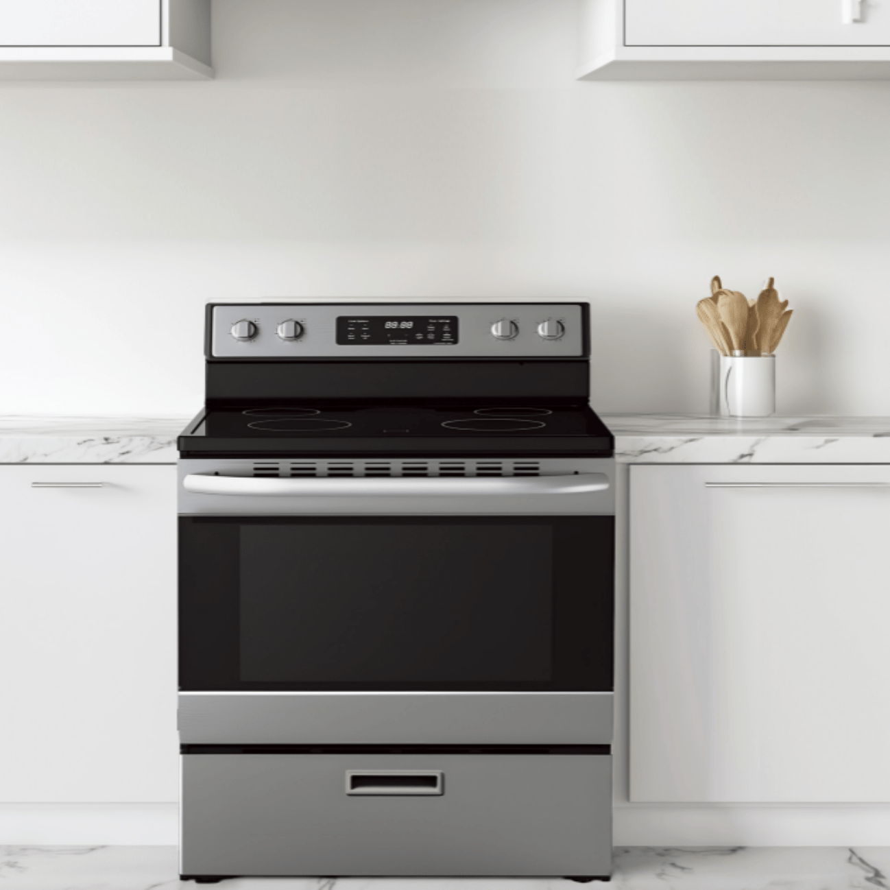 VestaSaskatchewan 30" White Freestanding Range