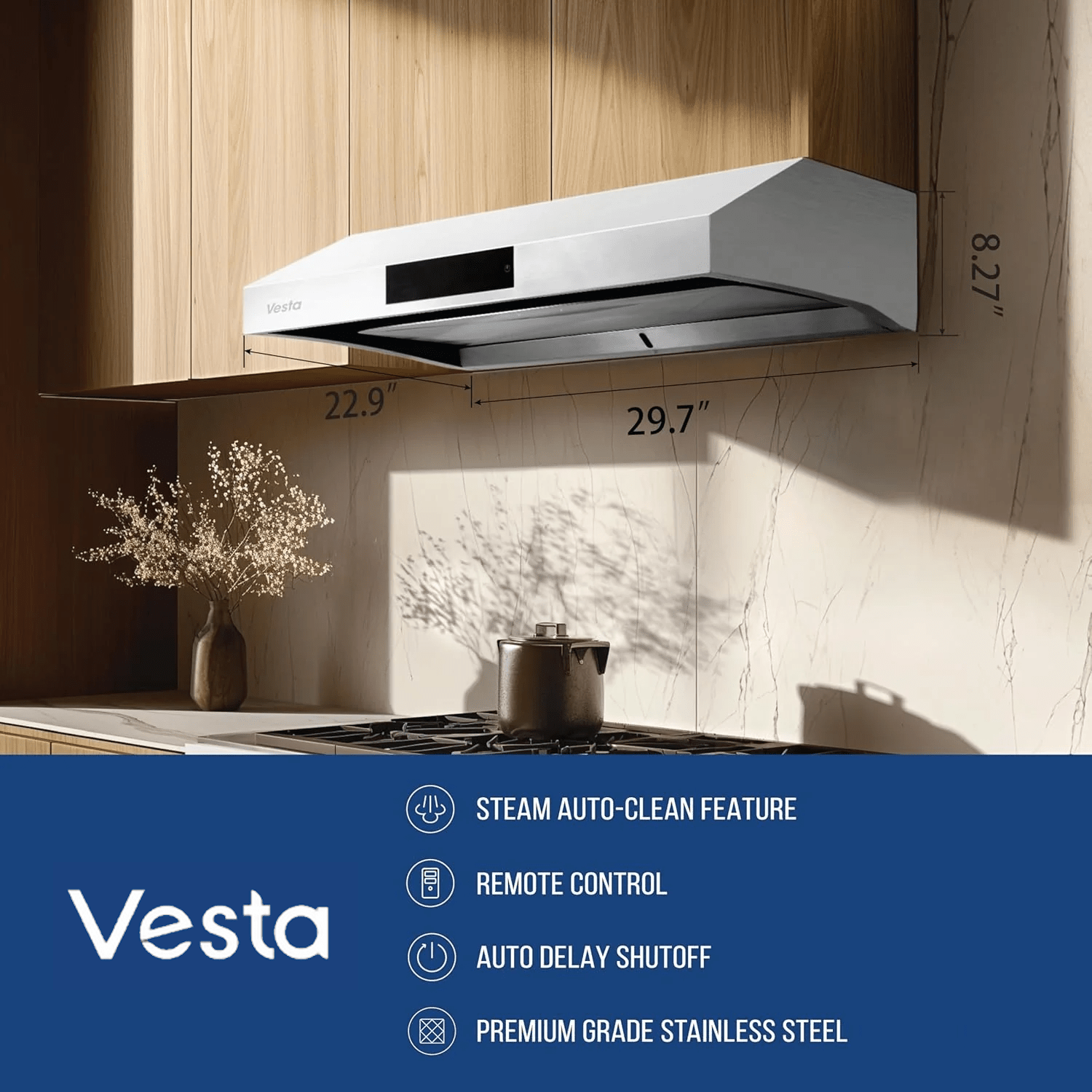 VestaSurrey 30" | Silver