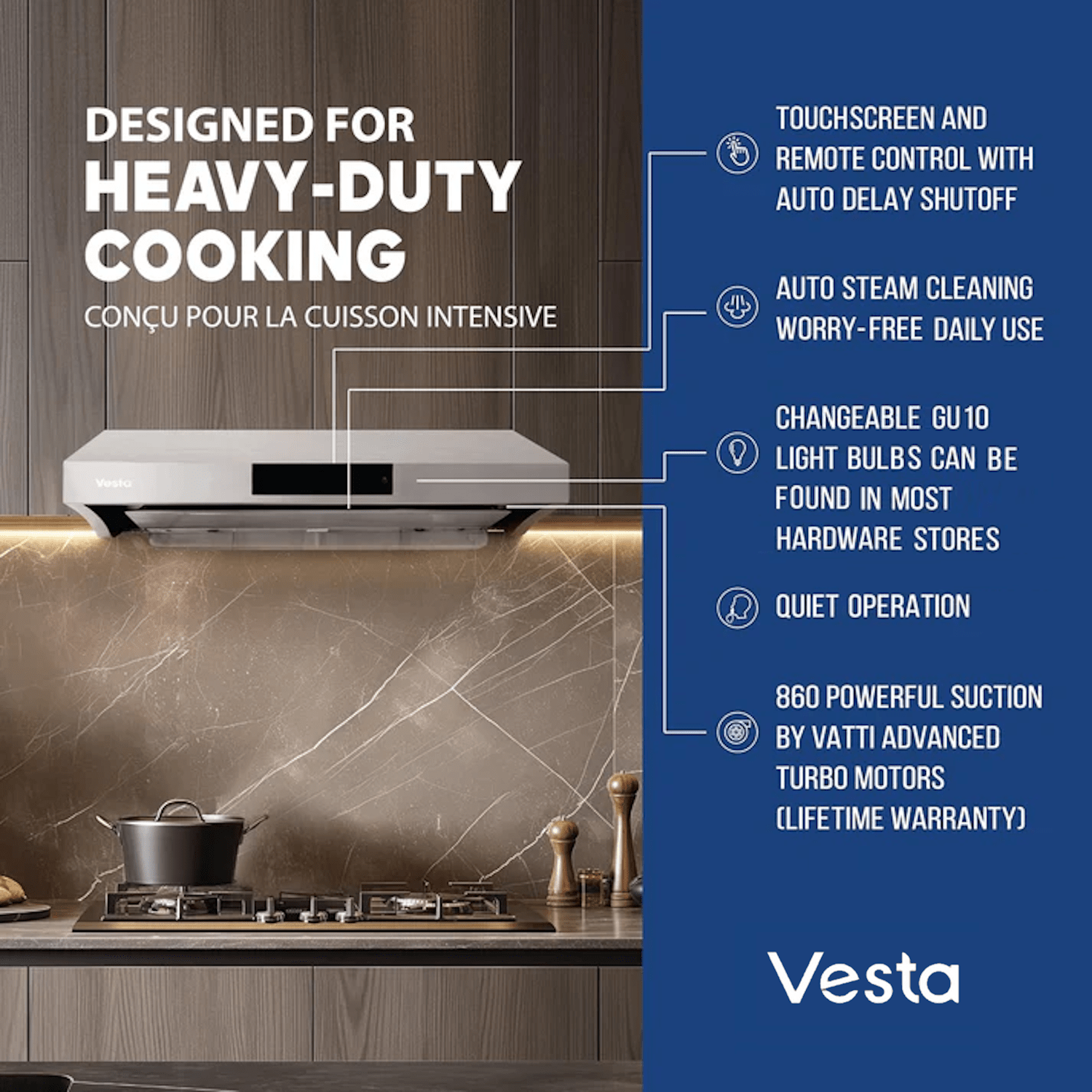 VestaSurrey 30" | Silver