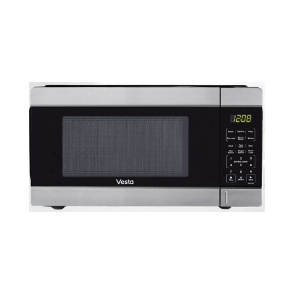 VestaTokyo 1.1 Cu. Ft Countertop Microwave - Stainless Steel