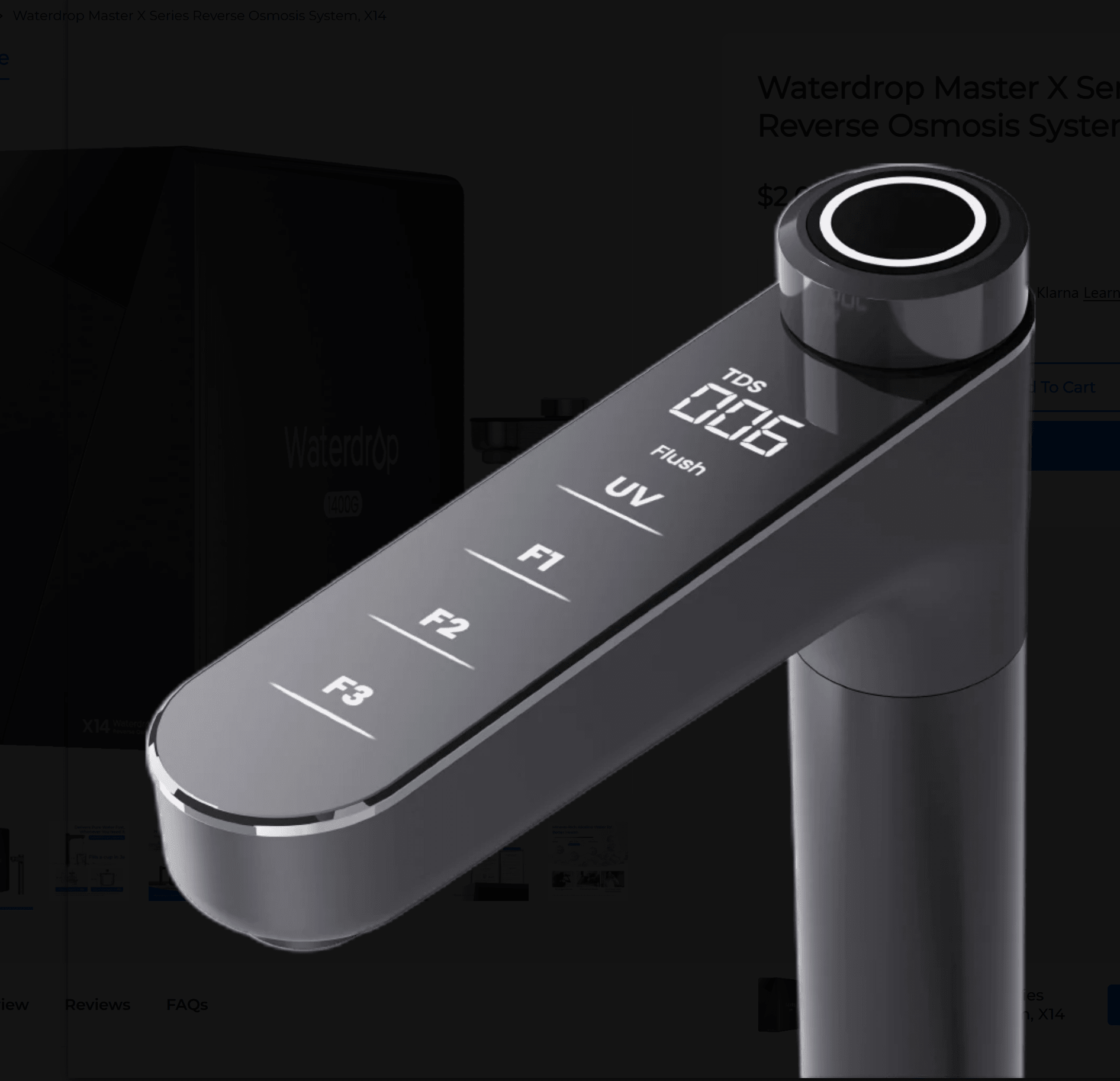 WatedropWaterdrop Master X Series Reverse Osmosis System, X14