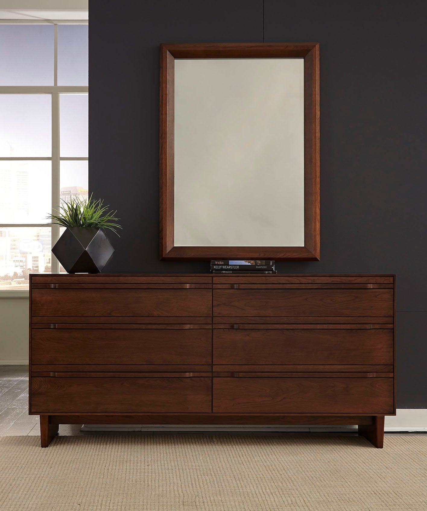 WestbrosCamber Bedroom Landscape Mirror